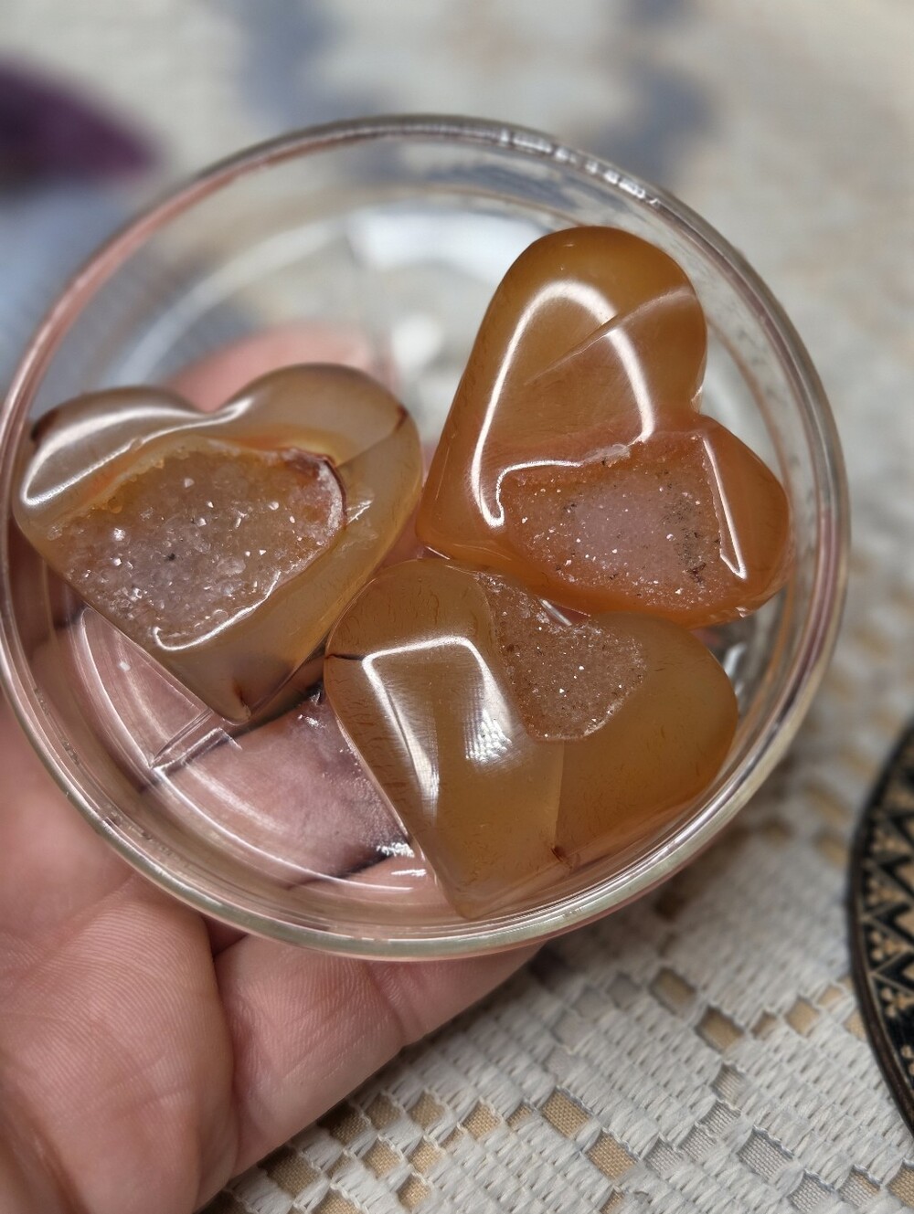 (1)  carnelian Heart  (1 In) Health And Vitality